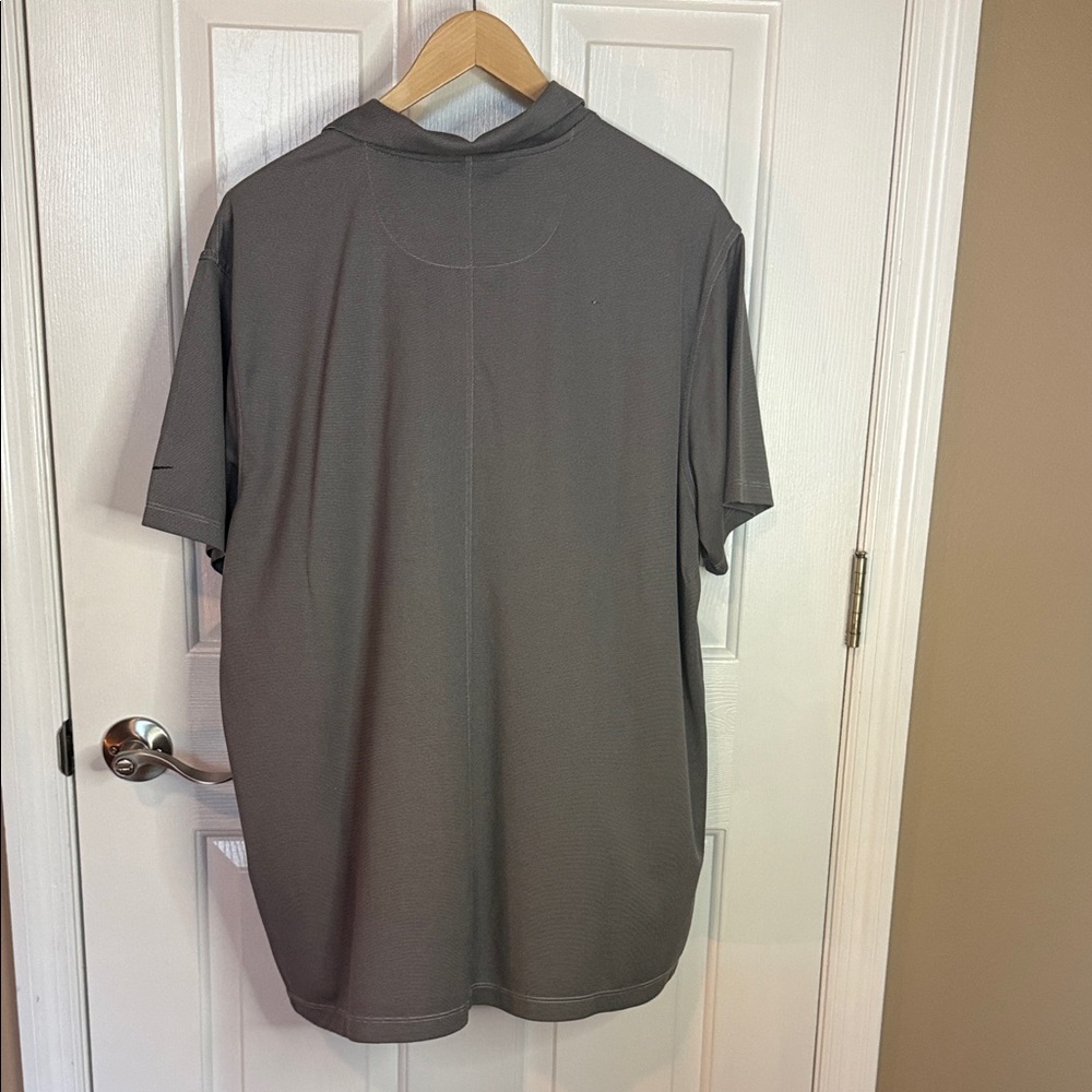 Nike Men's Dri-FIT Polo Shirt - Gray - Picture 4 of 4